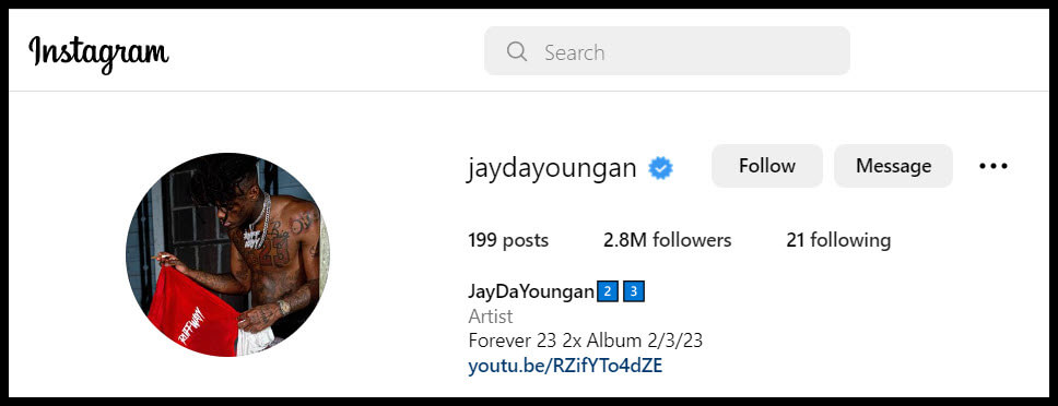 How tall is Jaydayoungan?